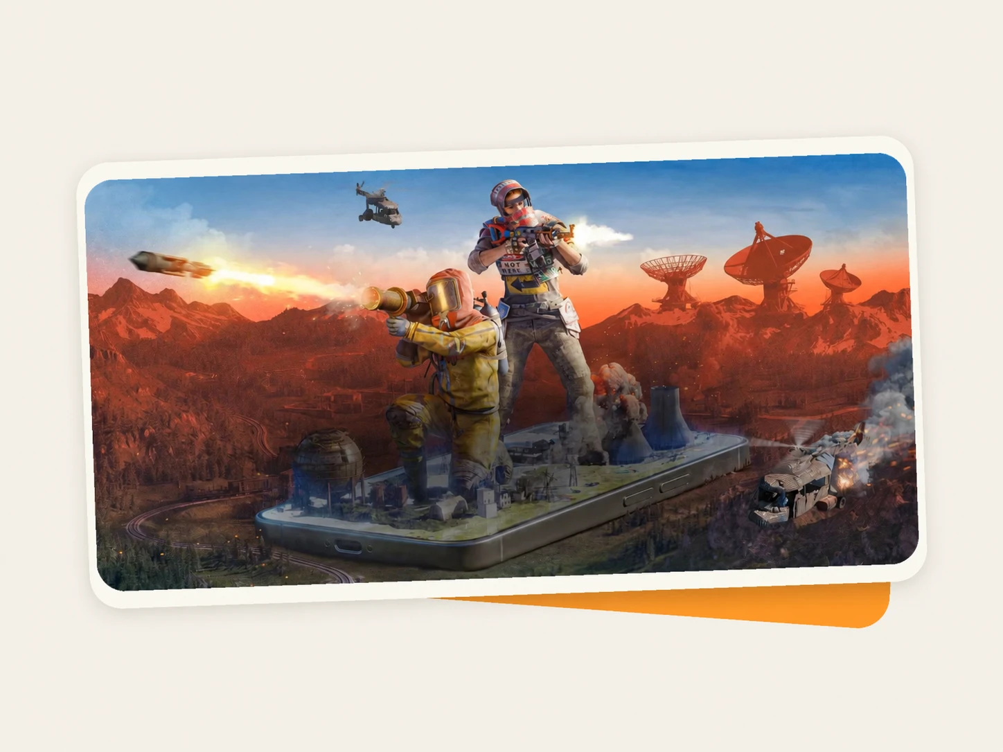 Rust Mobile campaign key art